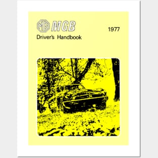 MGB DRIVER'S HANDBOOK Posters and Art